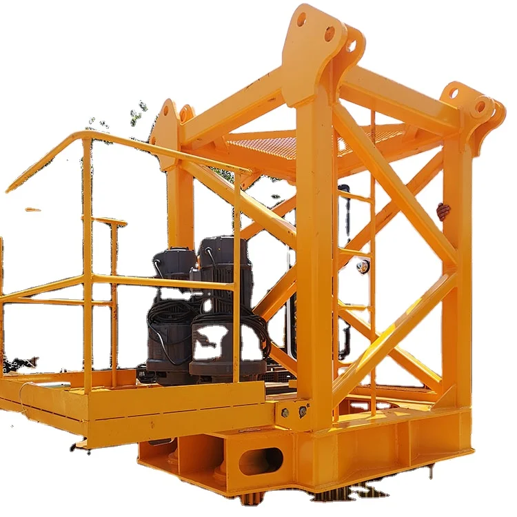 Fine craft to build the tower crane weight of 8 tons of preferential price for sale