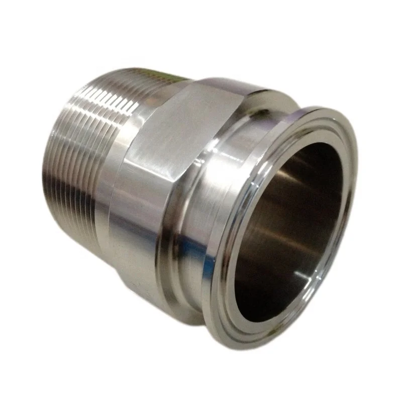 stainless steel 304 sanitary Tri Clamp X Female Ferrule Adapter