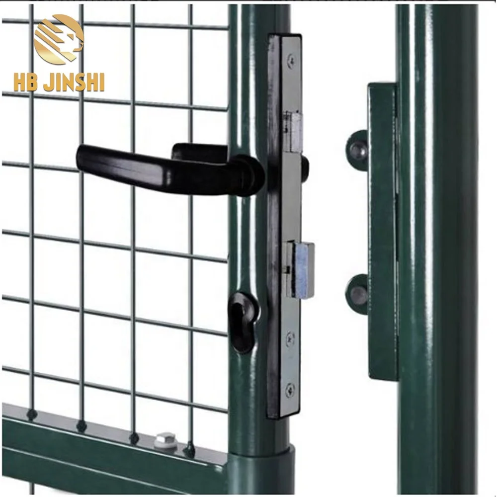 Heavy Duty Metal garden gates Galvanized Metal Fence Garden Gate