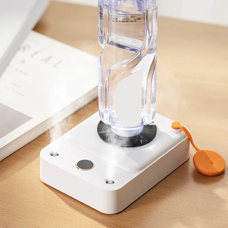 Wireless Rechargeable Personal Space Portable Mini Car Diffuser Usb Cool Mist Air Car Humidifier For Car With Led Light