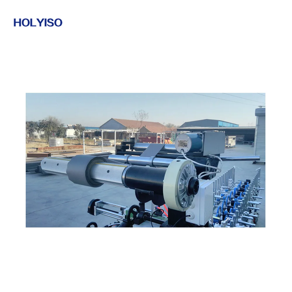 HOLYISO BF350B-PUR-II PUR Glue Hot Melt Adhesive Profile Wrapping Machine for Melamine MDF Door Veneering Vacuum Membrane Press