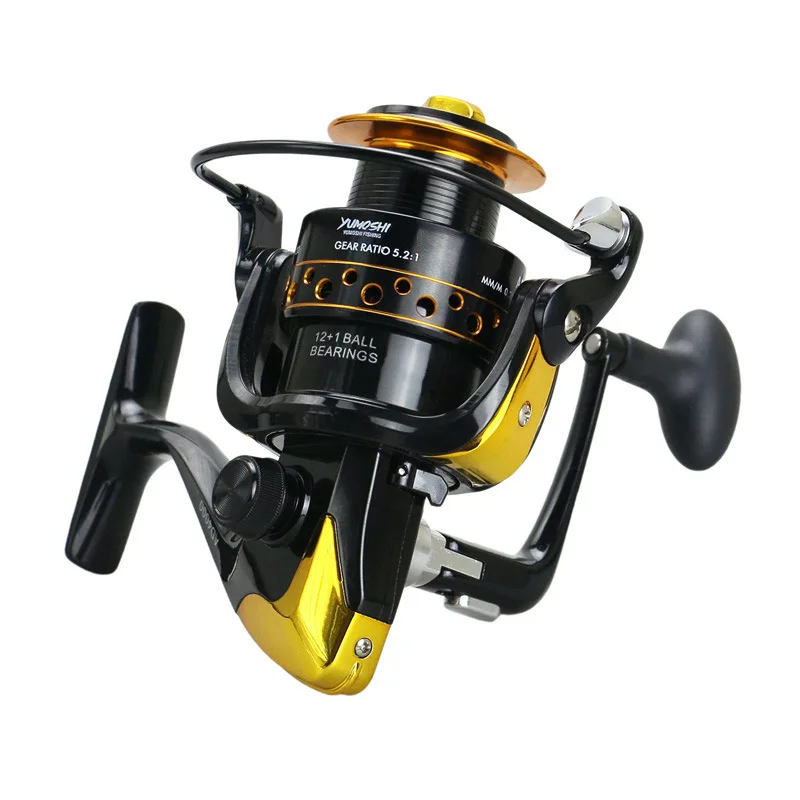 JETSHARK 13BB Fishing Reel Spinning Metal Handle Made in China Casting Saltwater