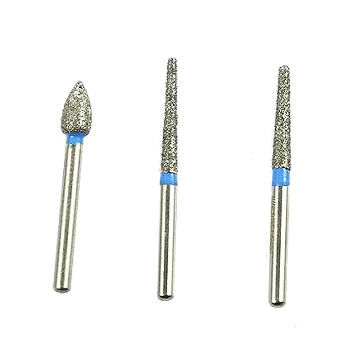 Dental carbide diamond bur polish burs for pack for handpiece dental kit