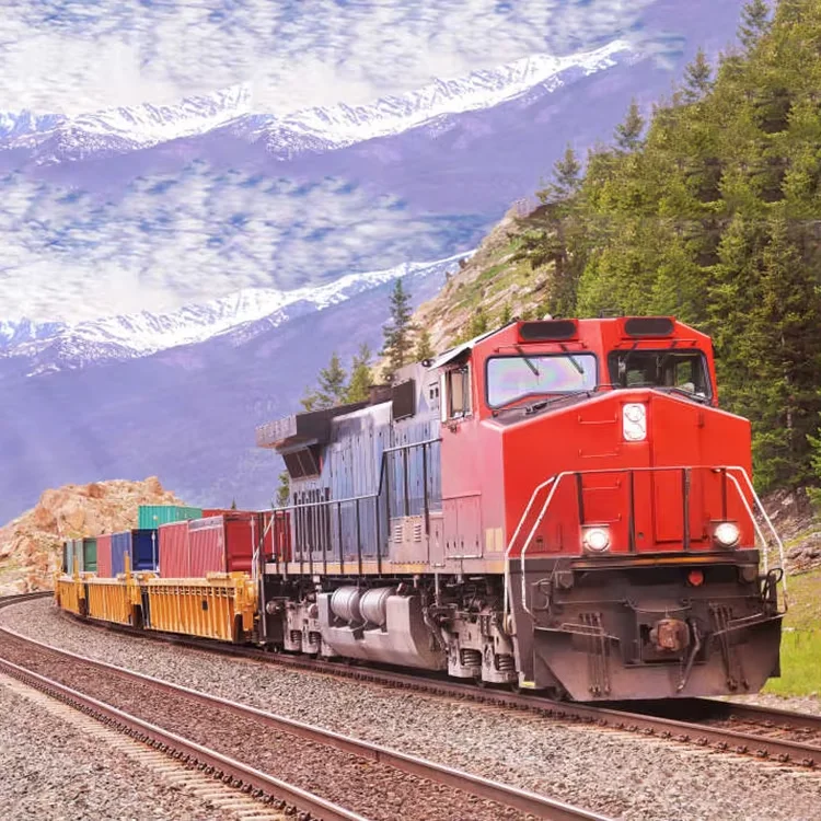 Fastest Logistics Door To Door DDP Service Railway Freight Forwarder From China To Saudi Arabia AUE