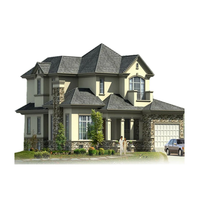 Professional container prefabricated flat pack modular modern steel prefab luxury house villa