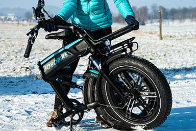 Foldable Electric Bikes in EU Warehouse 65km Range for Adults 14ah Battery 65km E-Bikes with Compact Folding Feature