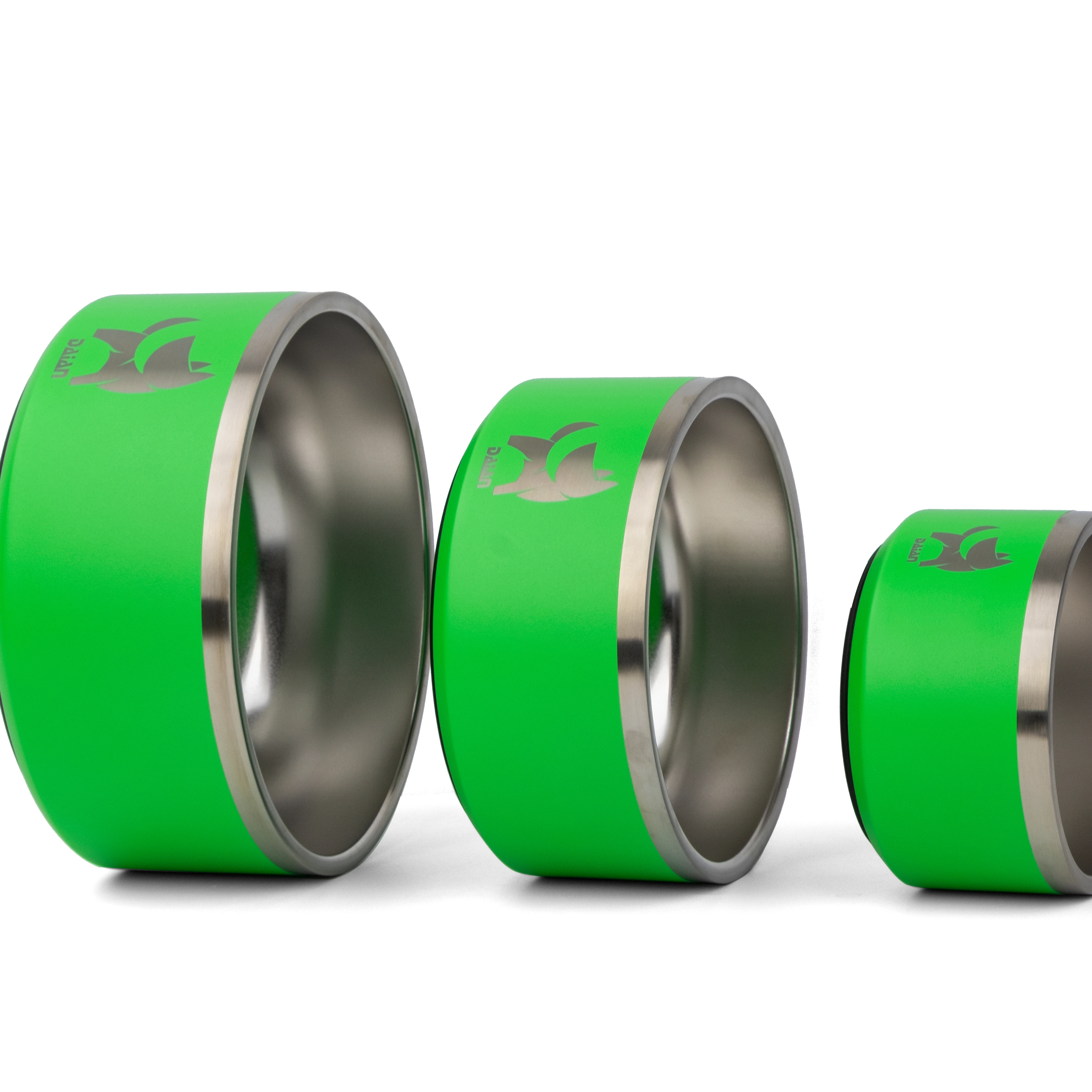 Wholesale Large Middle Small  Dog Bowl Stainless Steel Pet Bowls Food Feeder Powder Coat Metal Thermal Bowls for Dog for Pet