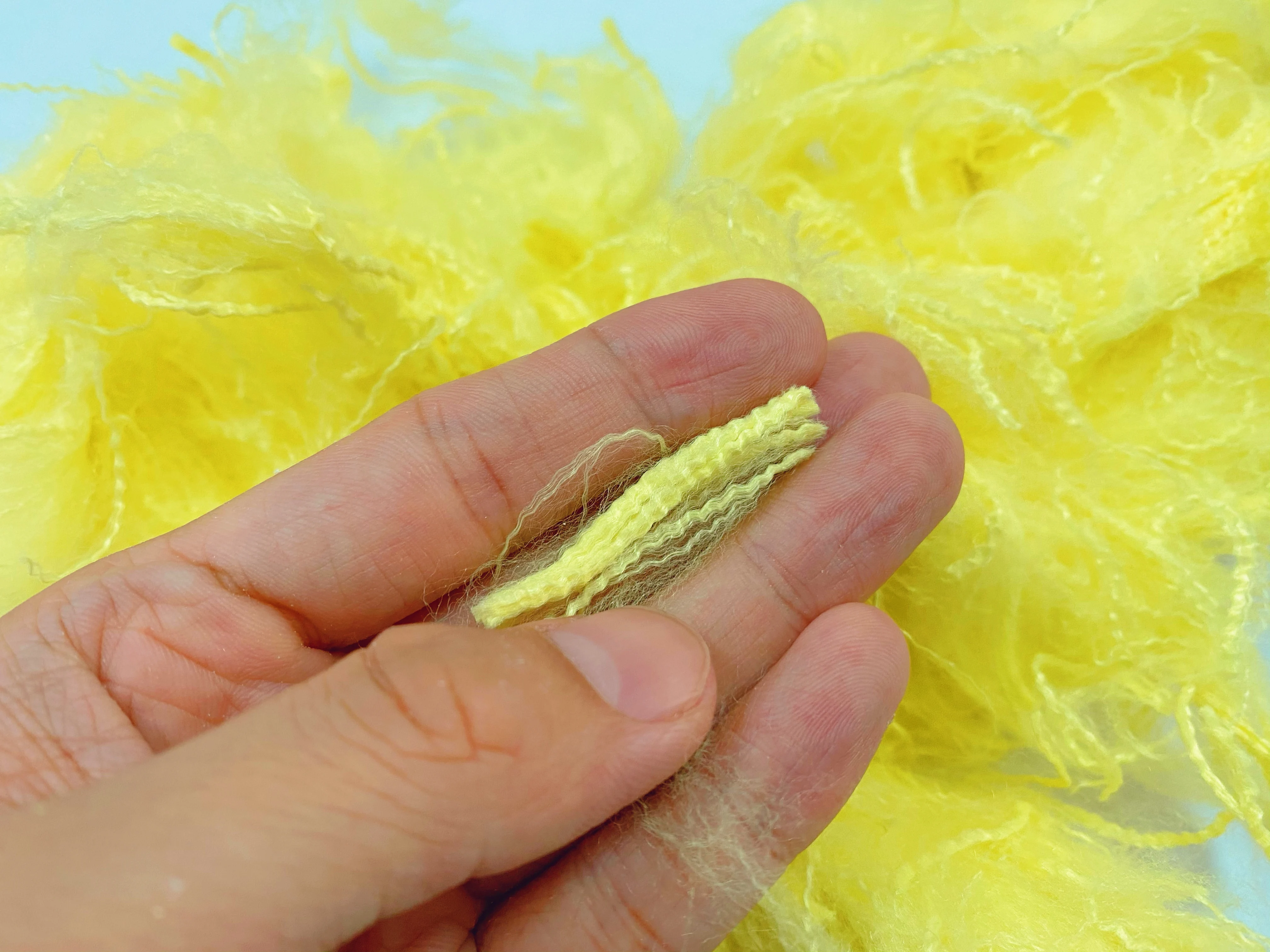 Wholesale 2.3D*76mm Kevlar Para Aramid Staple Fiber for Needle Spun Felt and Protective Apparel