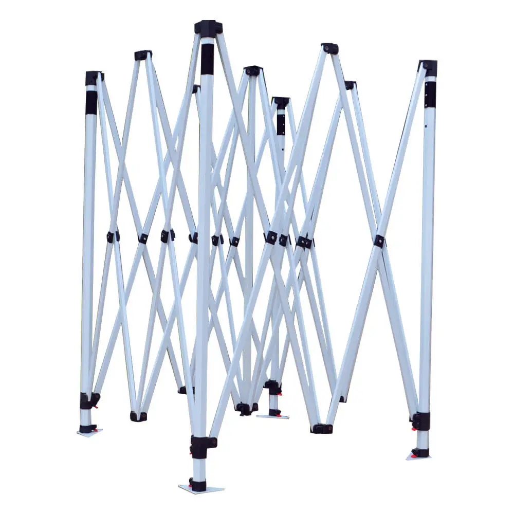 Aluminum Hexagon Frame Pop Up Canopy Tent Outdoor Pergola Gazebo 10X10 Trade Show Tents For Business Waterproof Exhibition Tents
