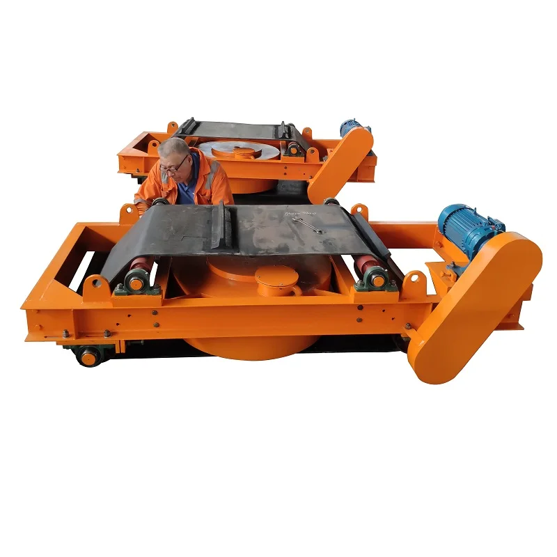 RCDD self cleaning cooling suspended electromagnetic iron separator