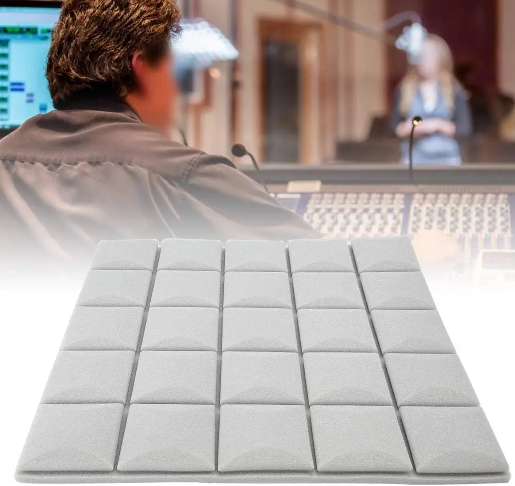 BONNO Mushroom Acoustic Foam Panel Sound Stop Absorption Sponge Studio KTV Soundproof