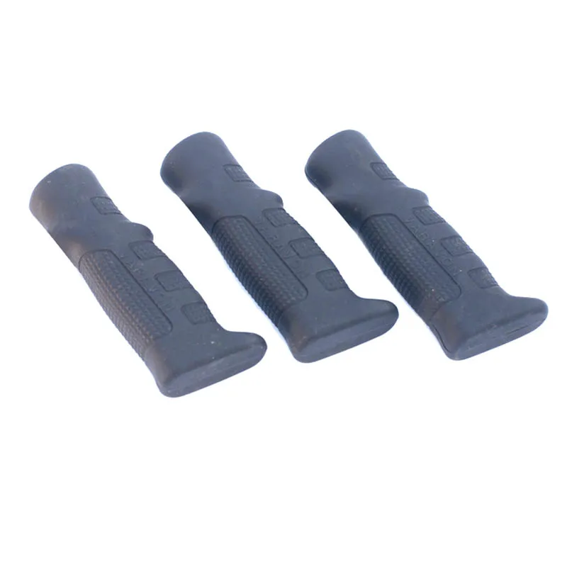 OEM design silicone rubber handle sleeve custom molded  Silicone Rubber Flexible Handle Grips with embossed pattern