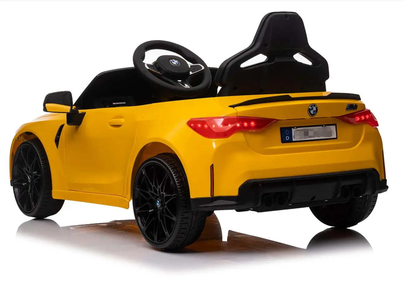 Совершенно Новый Одноместный автомобиль BMW M4 с дистанционным управлением на батарейках 2 4 г для детей