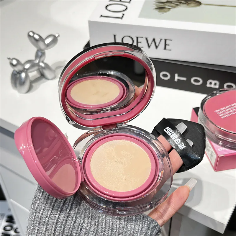 High Coverage Foundation Cushion Compact Facial Sunscreen Concealer  Waterproof SPF50+ BB Cream