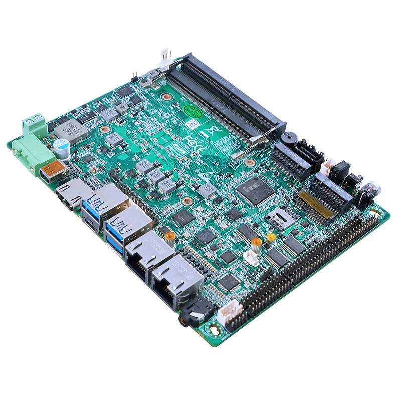 X86 Motherboard Intel 12th Gen Alder Lake -U/-P Series CPU i3 i5 i7 Industrial PC Motherboard with 2*LAD 6*USB