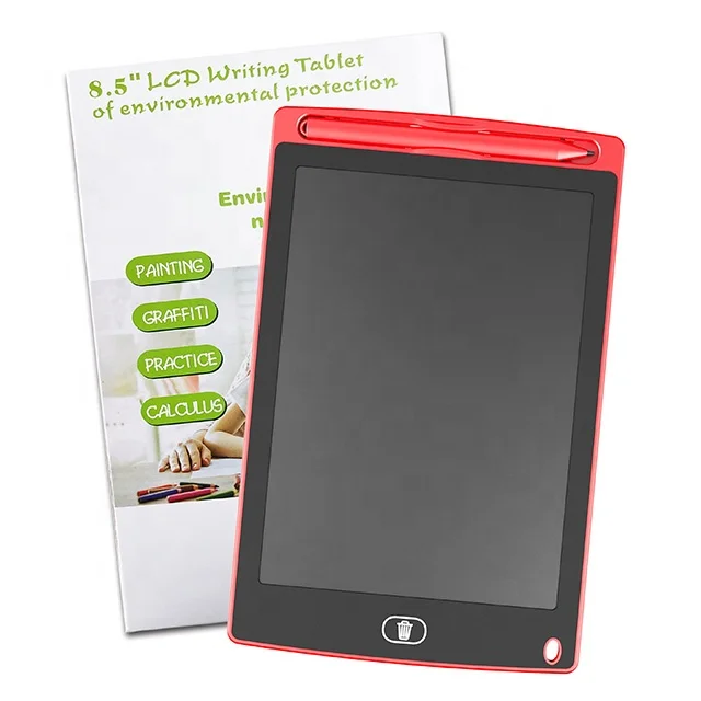 8.5 Inch LCD Writing Tablet Kids Writing Board School Graphic Portable Drawing Tablet for Kids Travel Games Learning Toys
