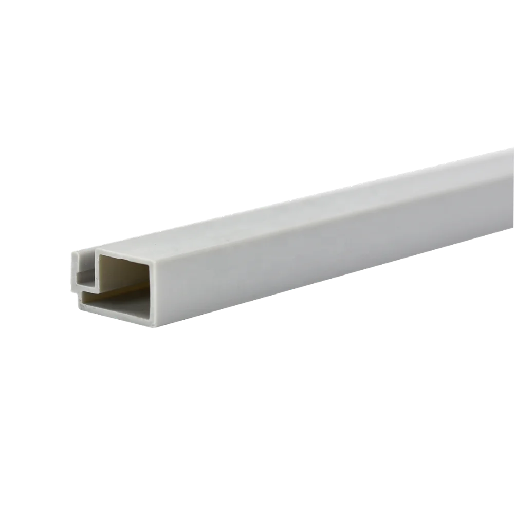 Plastic extrusion profile for screen window frame