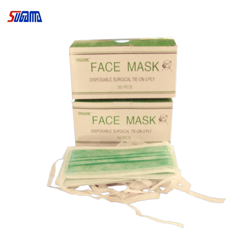 Factory price hot sale disposable cotton face mask include custom