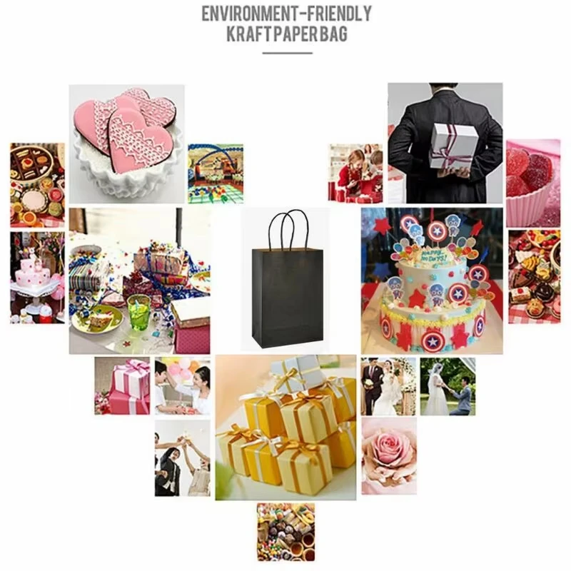 Sourcing agent Custom design your own logo restaurant delivery takeout kraft paper bag packaging carry food paper bag