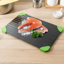 Лидер продаж на Amazon, тарелка для размораживания кухонного мяса, лоток для быстрого размораживания замороженных продуктов