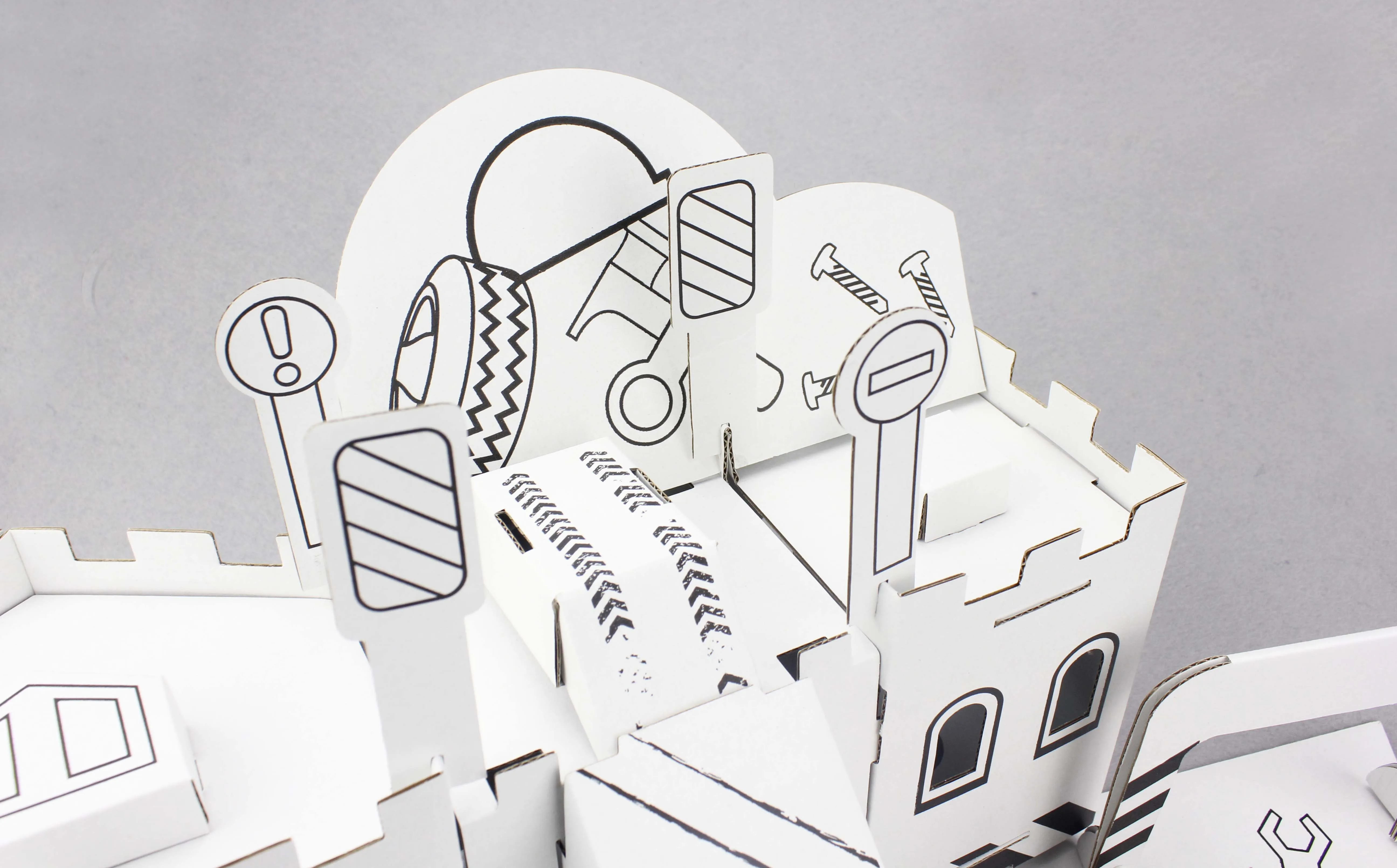 BSCI and FSC Factory China Supplier Shopping Website Paper Doll house