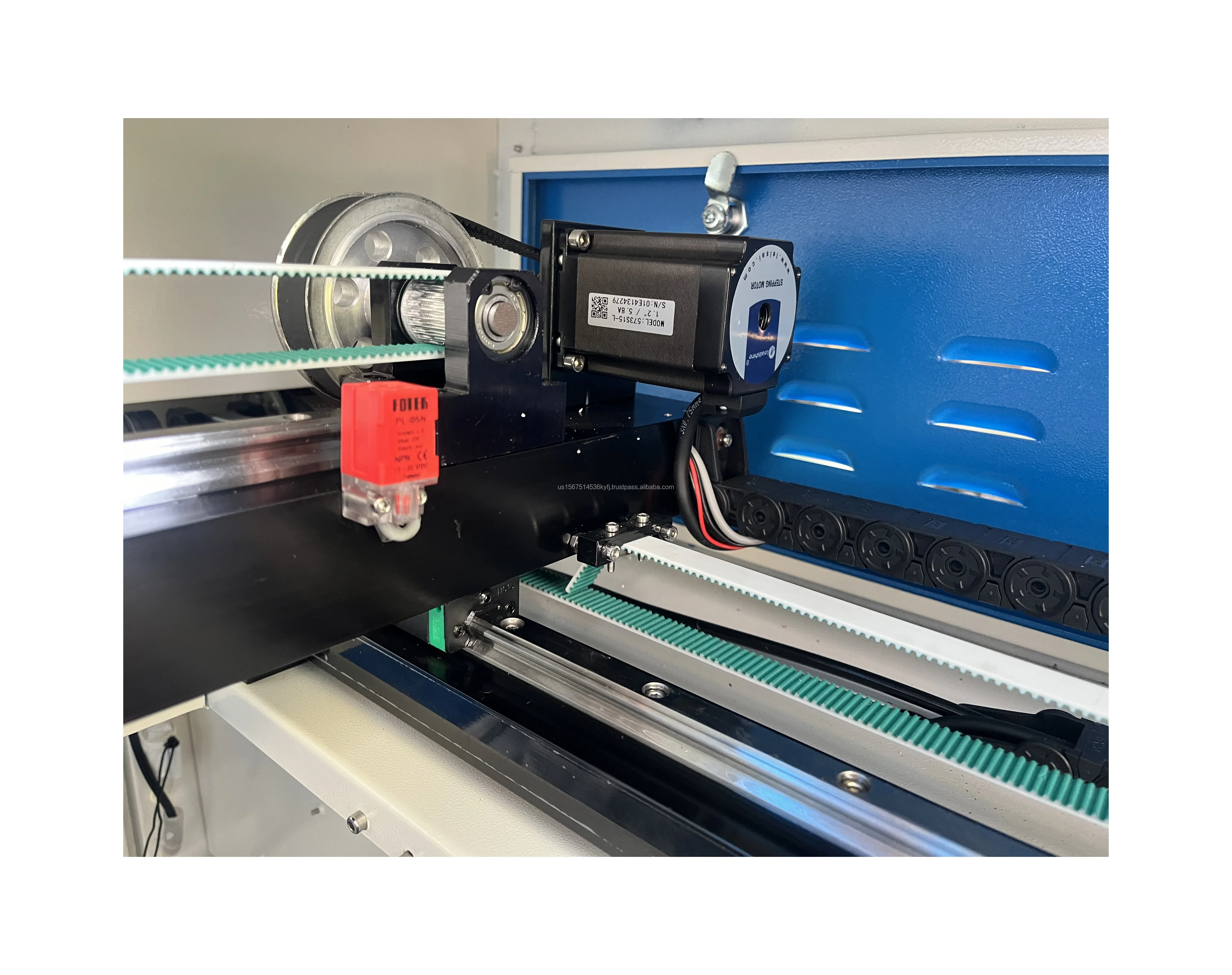 Lower Cost 9060 indrustia Laser equipment Ruida RD6442 Control Aluminum Blade Bed 80W 100W 120W 130W 150W Power Reci Tube