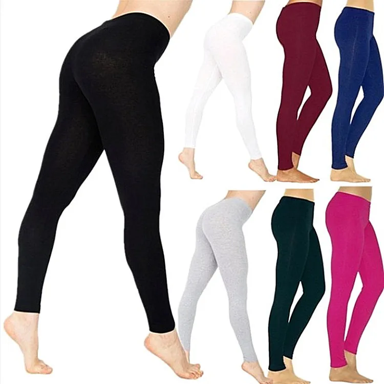 
Custom 92% polyester 8% spandex cheap good quality workout new mix leggings wholesale 