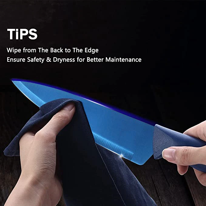 Kitchen Handmade Knife Home Use Chef Set Cake Fancy Set Cheap Good Quality 6pcs Colorful Wholesale Knives