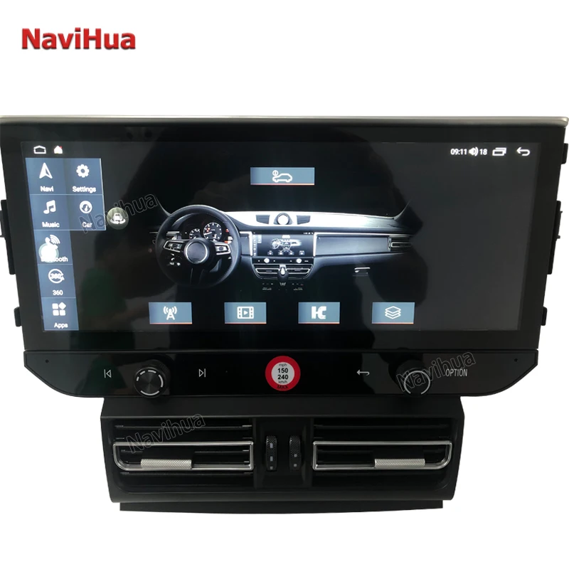 Navihua Android Radio For Porsche Macan 2010-2016 Auto Car 6+128GB Multimedia DPS Player Radio Stereo Carplay System
