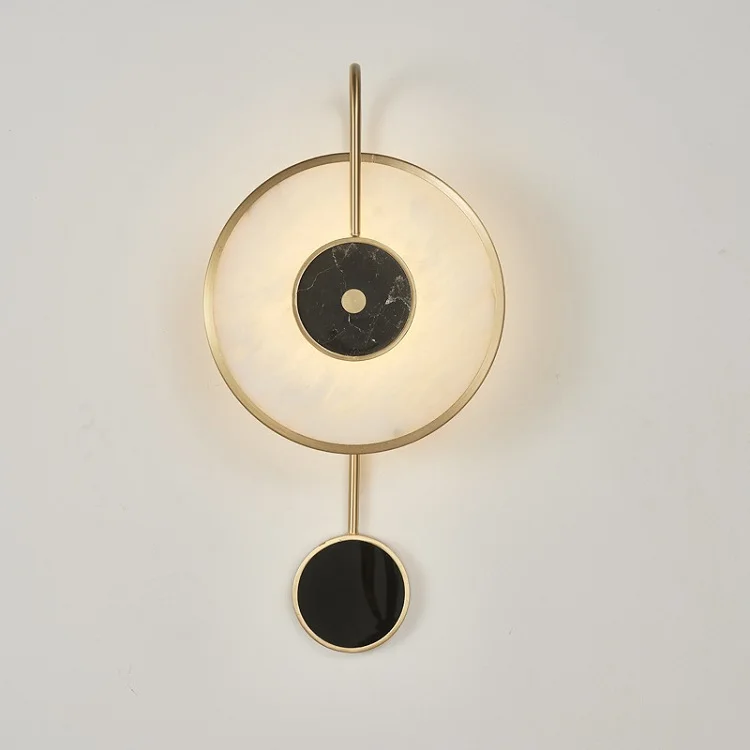 New Innovative Products Nordic Elegant Decorative Brass Gold LED Wall Light
