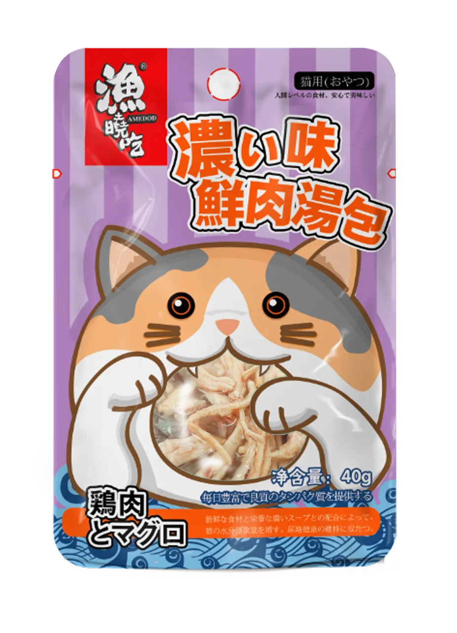 
 OEM корм для кошек сухой корм для домашних животных Классическая еда натуральный корм для кошек увлажнение влажный 40 г  