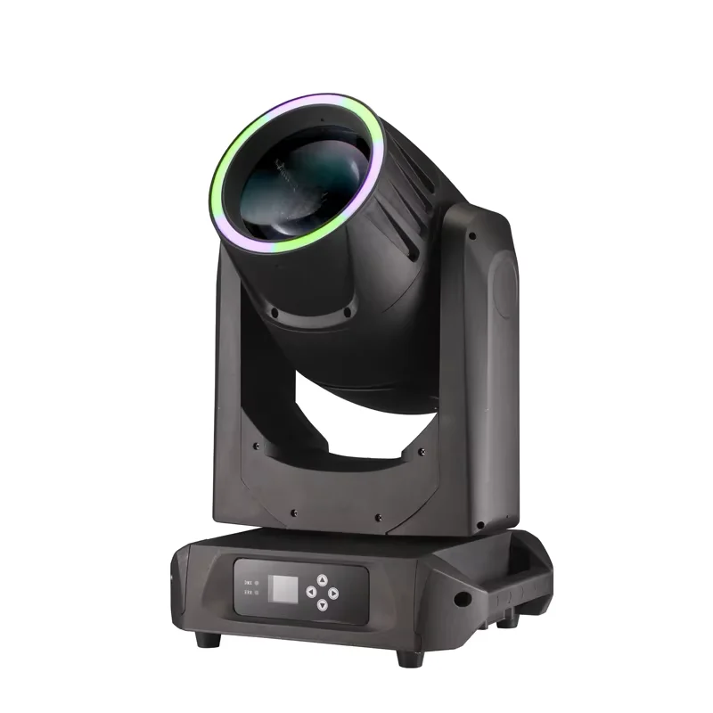 Waterproof Mini Beam 380W with led ring halo IP55 380w moving head outdoor stage light gobo and beam stage dj disco light price