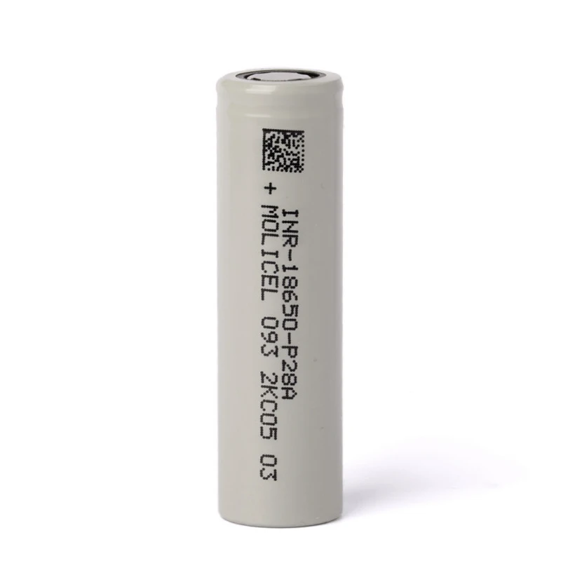 Spot ultra high power battery molicel p28a 18650 2800mah 35a lithium battery