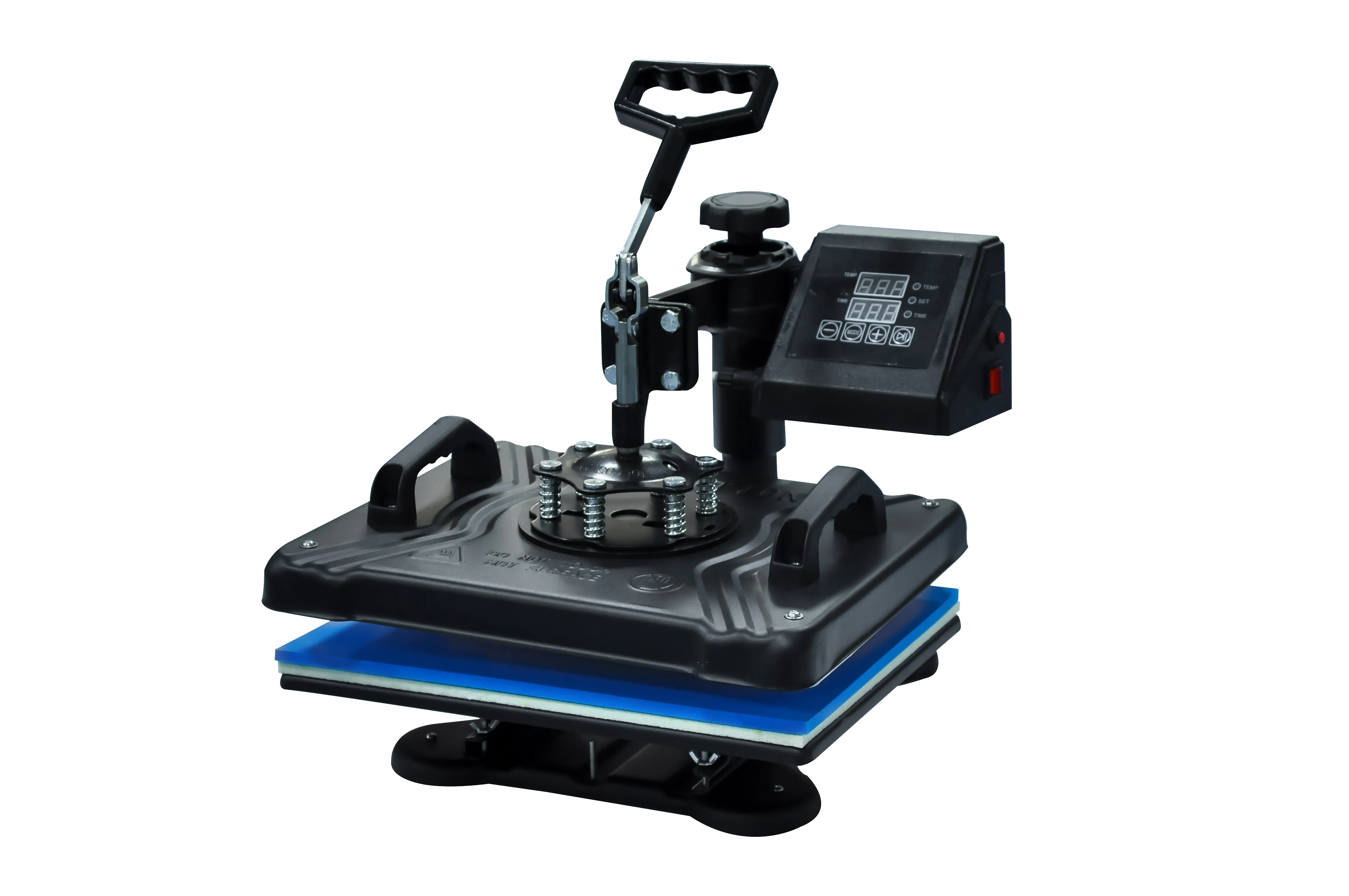 Yinghe Versatile High Quality 8 in 1 Automatic & Manual Heat Press Machine for Transferring T-shirt Mug Plate Cap Logos Garments