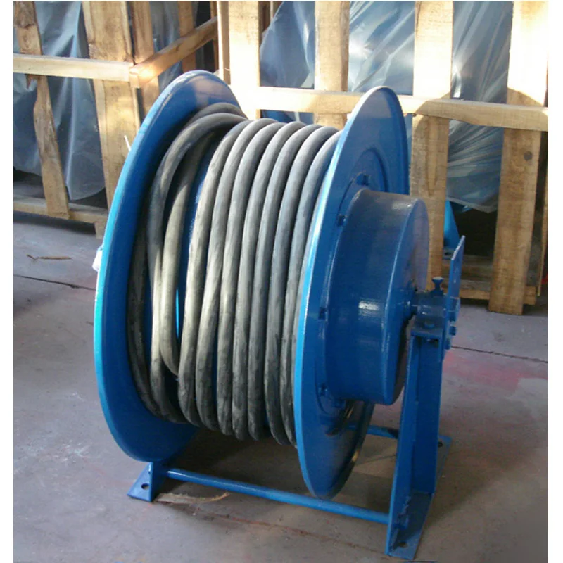 Electrical Crane Spring Cable Winding Drum