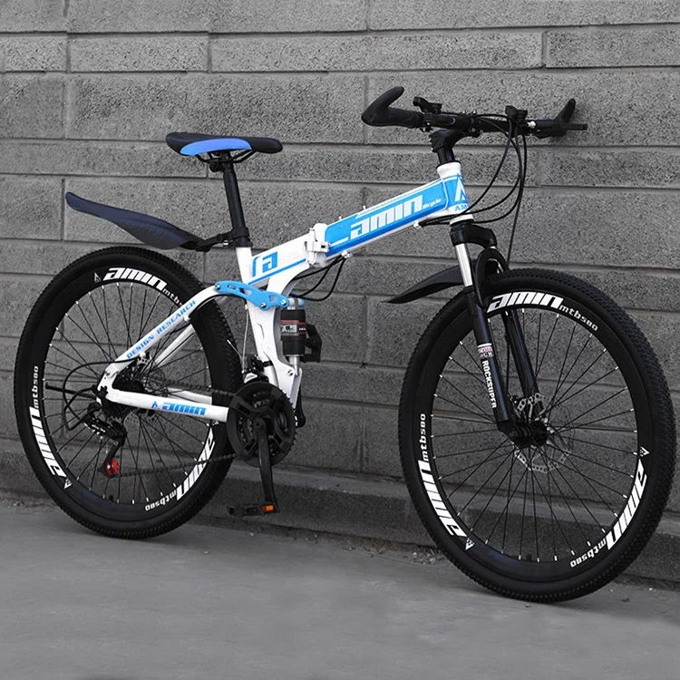 factory supply 26 inch 21/24/27 speed folding mountain bike /foldable bycycles mountain bike