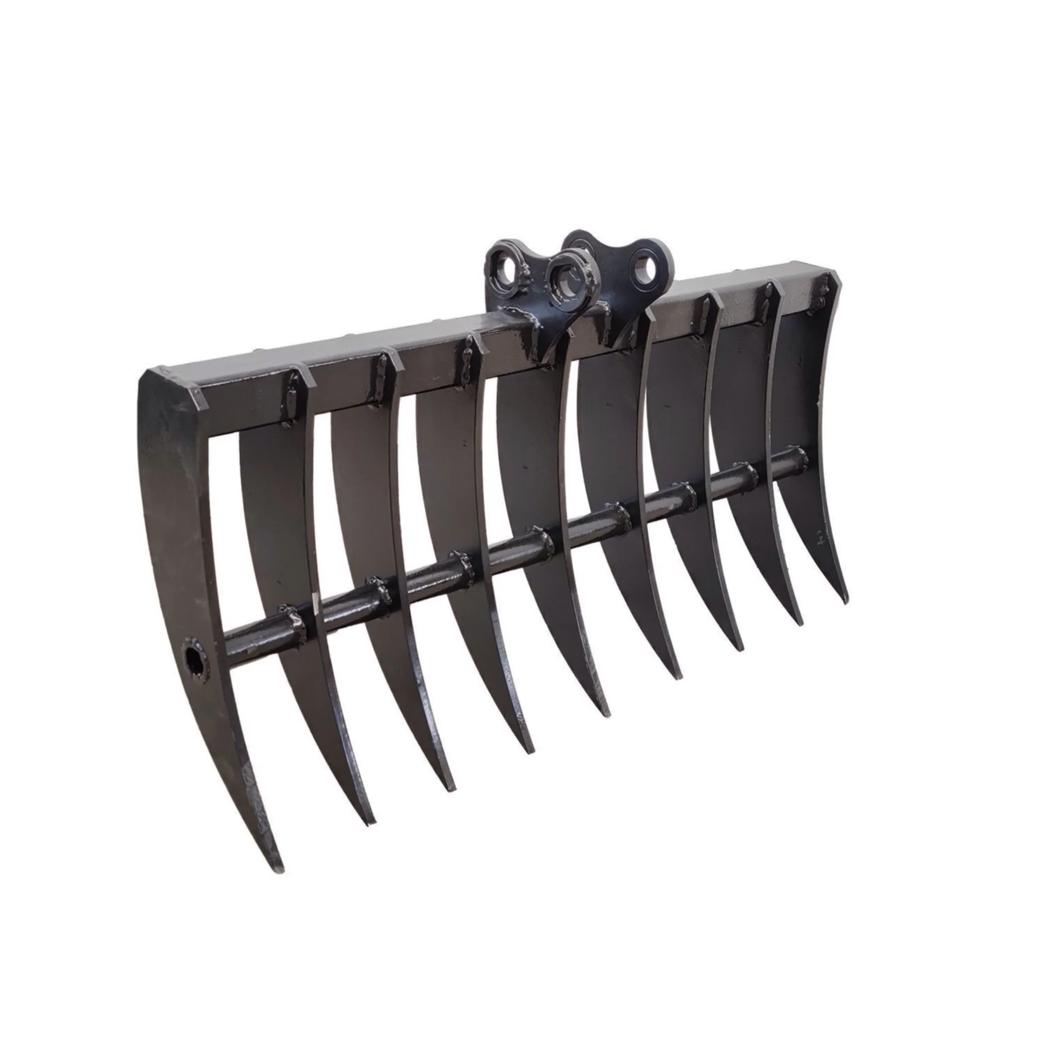 Factory Wholesale Excavator Root Rake for 0.8 ton Kobelco Excavator Tilt Bucket Rake for Hitachi