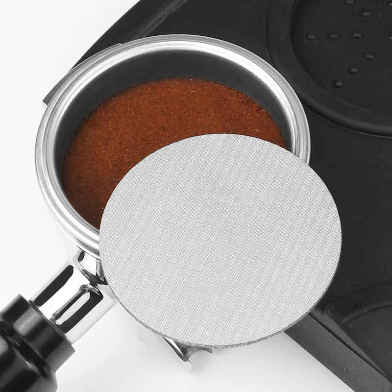 NIBU 150 Micron Espresso Portafilter Puck Screen Mesh SUS316 Coffee Machine Filter Mesh Coffee Filters