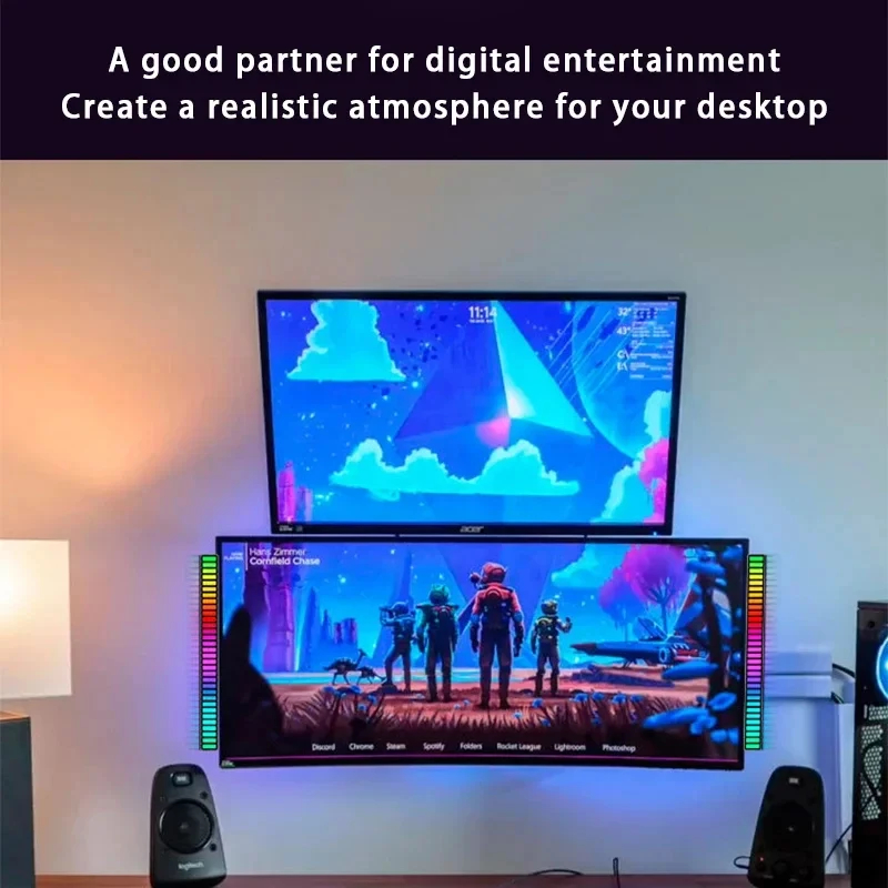 RGB Светодиодная лента с музыкальным звуком