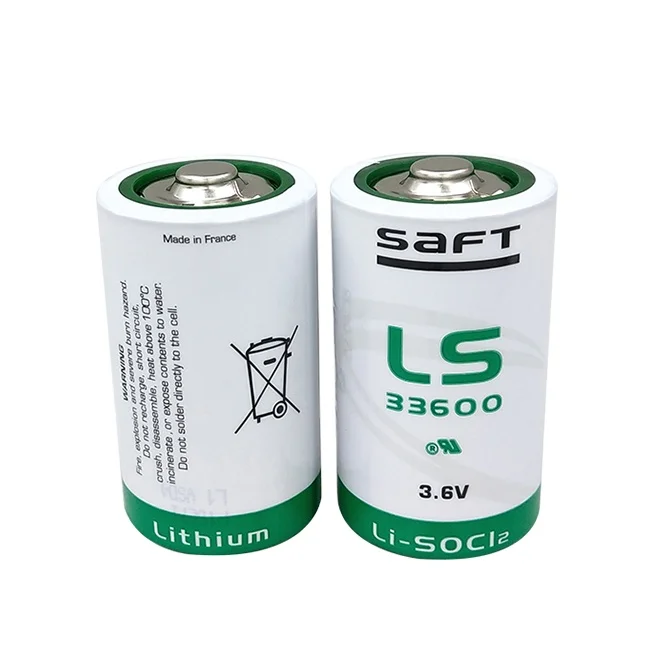 100% Original SAFT 3.6V 17Ah D-Size Lithium ion Battery LS33600