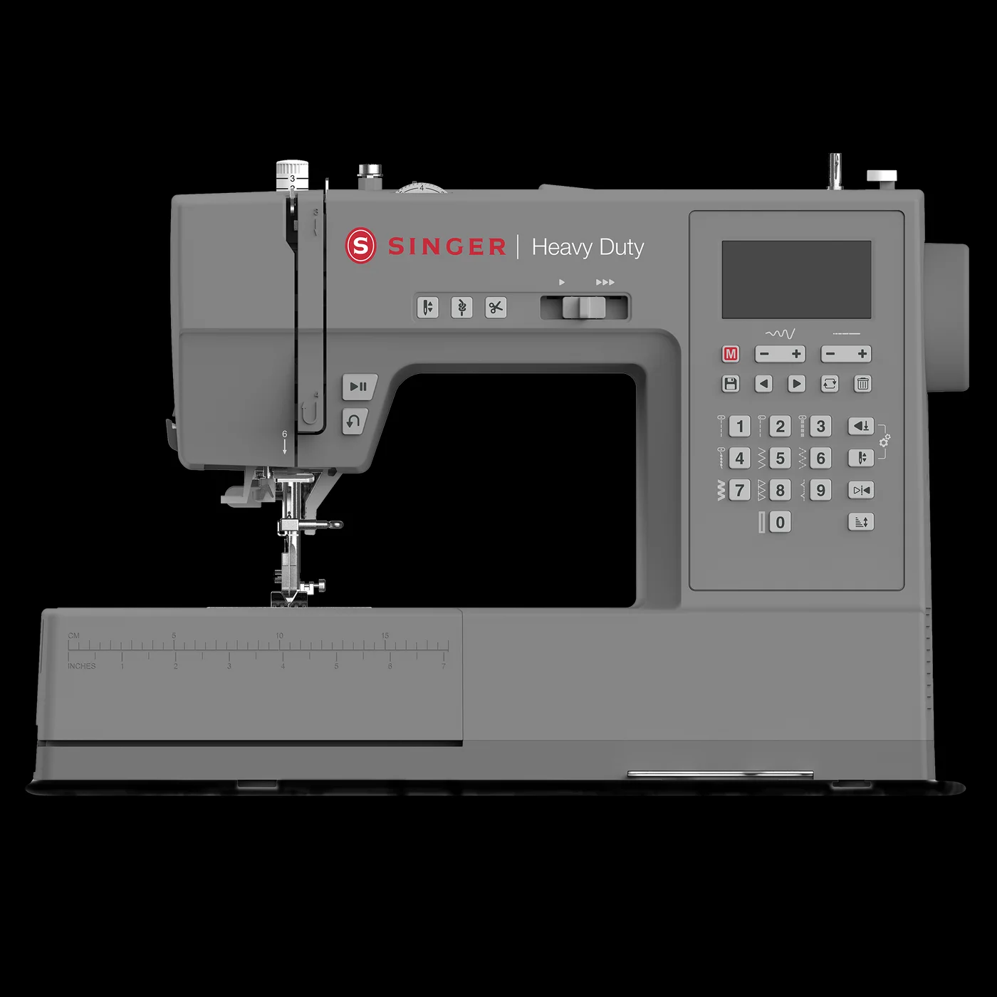 Singer Heavy Duty HD6805 Sewing Machine with auto thread cut over 500 stitch applications