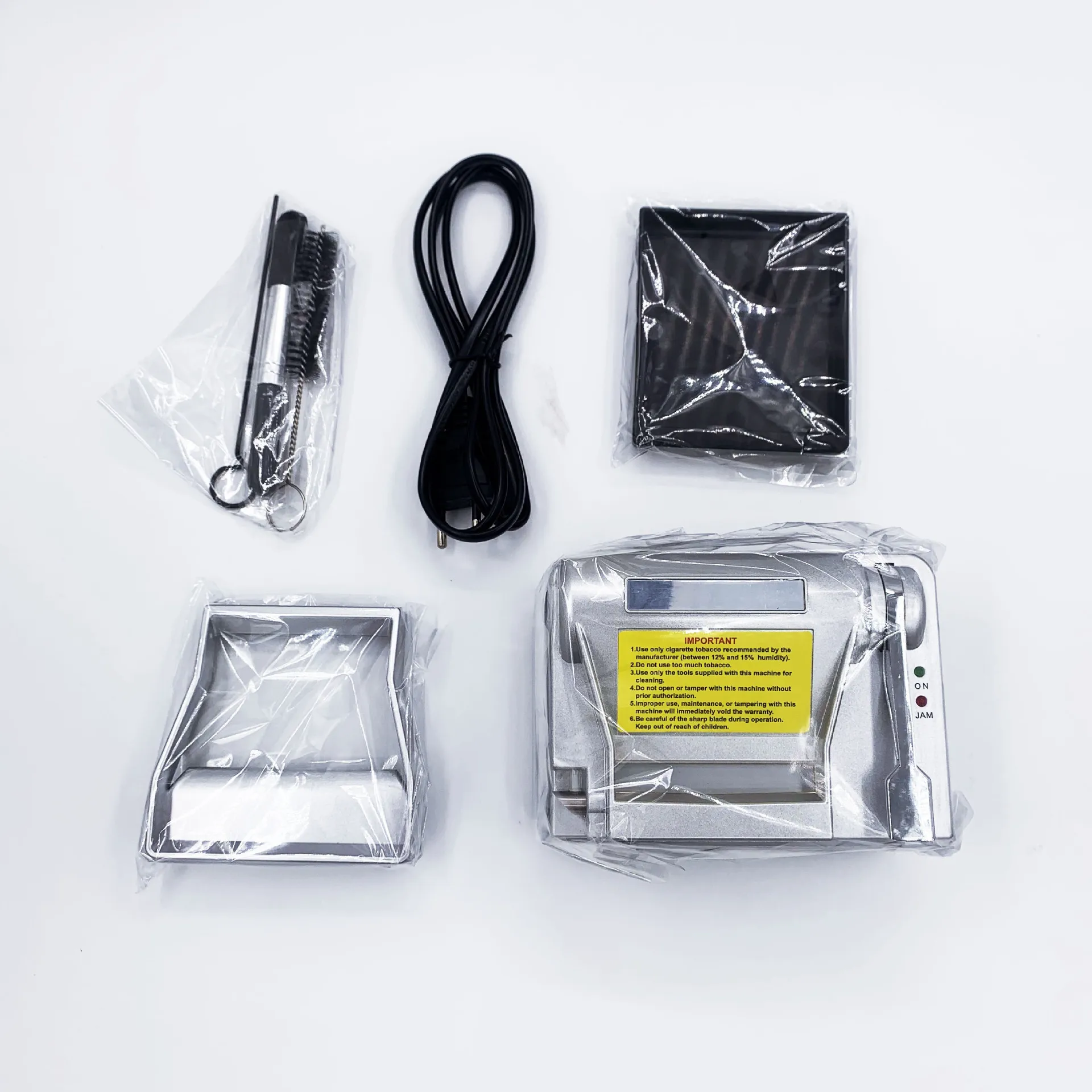 High Quality 8mm Tube Filling Automatic Electric Cigarette Rolling Machine Cigarette Tobacco Rolling Making Machine