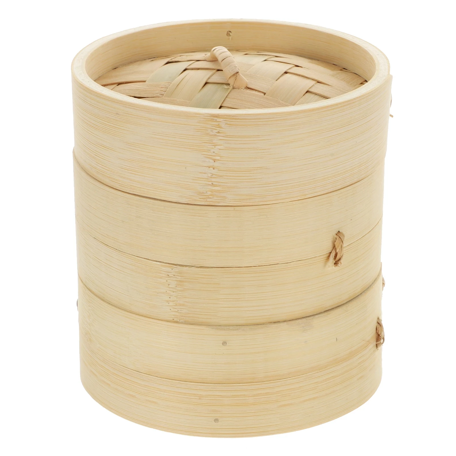 1 Set Handmade Bamboo Steamer Cooking Tool For Kitchen Food With