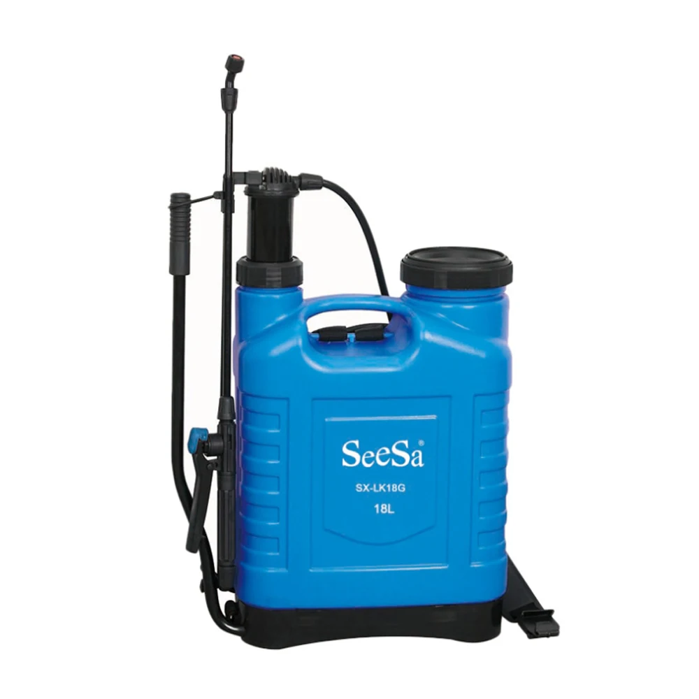 16l seesa plastic manual operated pump knapsack farm chemical pesticide sprayer