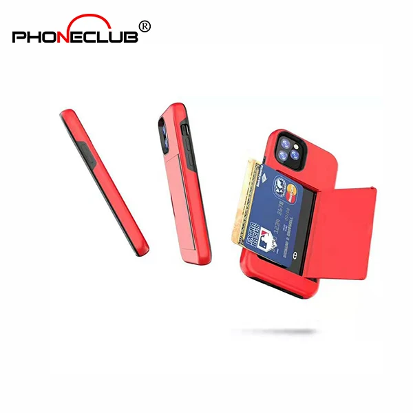 
Convenient Design card insert phone bag for Iphone XS, PC+TPU flip phone case for Iphone XS max case 