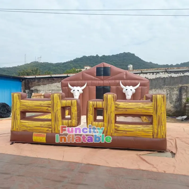 Wholesale Party Rental Equipment Outdoor Sport Game Inflatable Riding Bull Inflatable Mechanical Bull