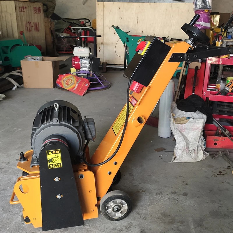 Cement floor milling machine Ground refurbishing hair-grabber mechanical dynamic milling machine