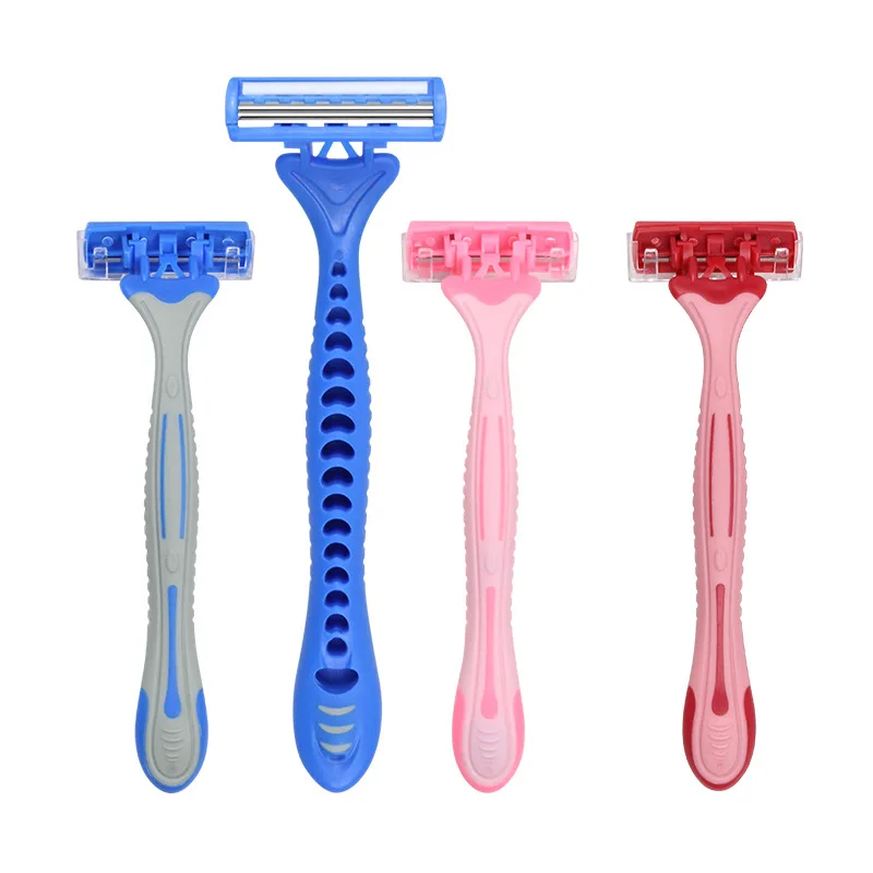 Factory direct disposable shaving razor Triple 3 blade body razor mens shaving kit