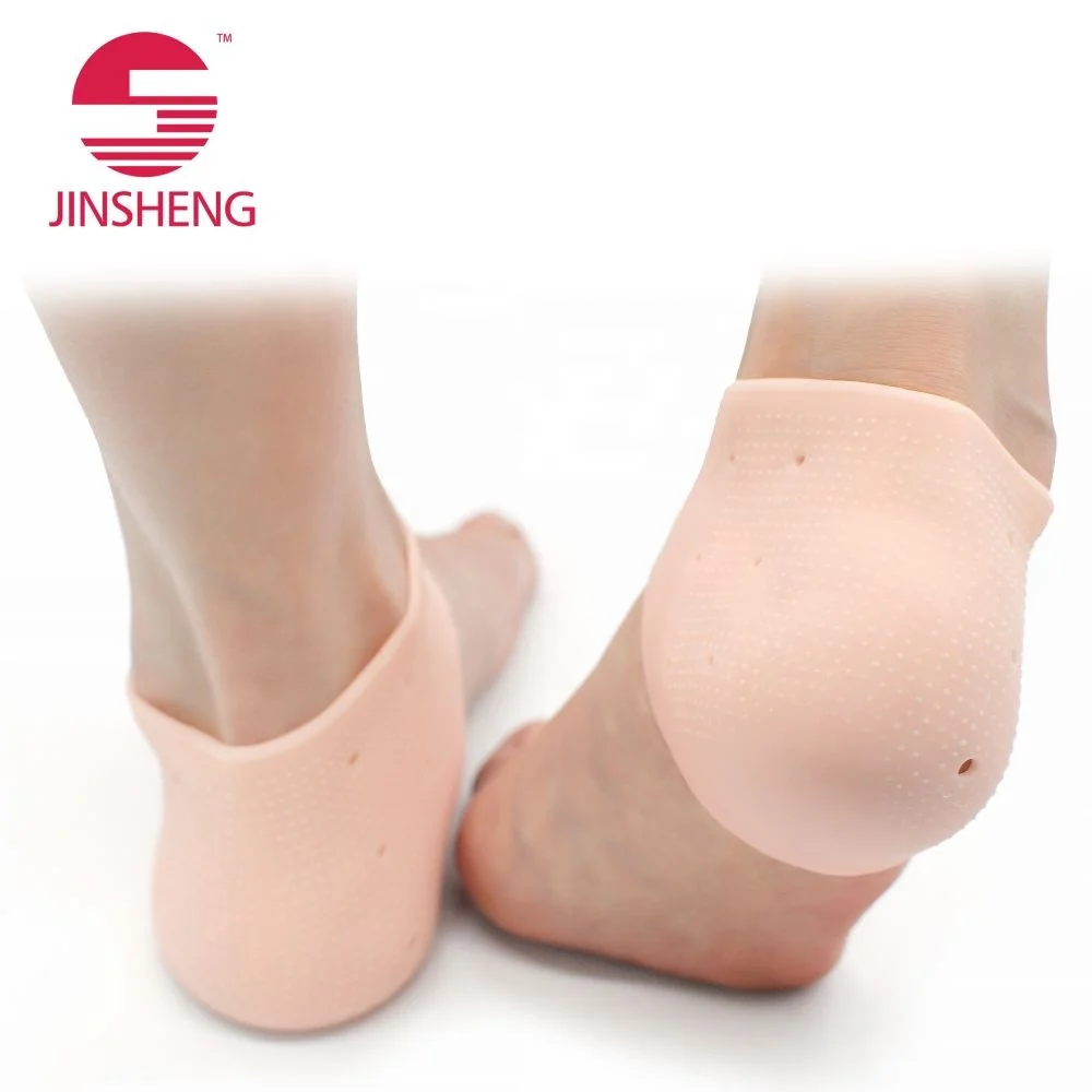 Hot Selling Heel Cups Heel Pads  Great for Pain, Dry Cracked Heels gel insoles for shoes