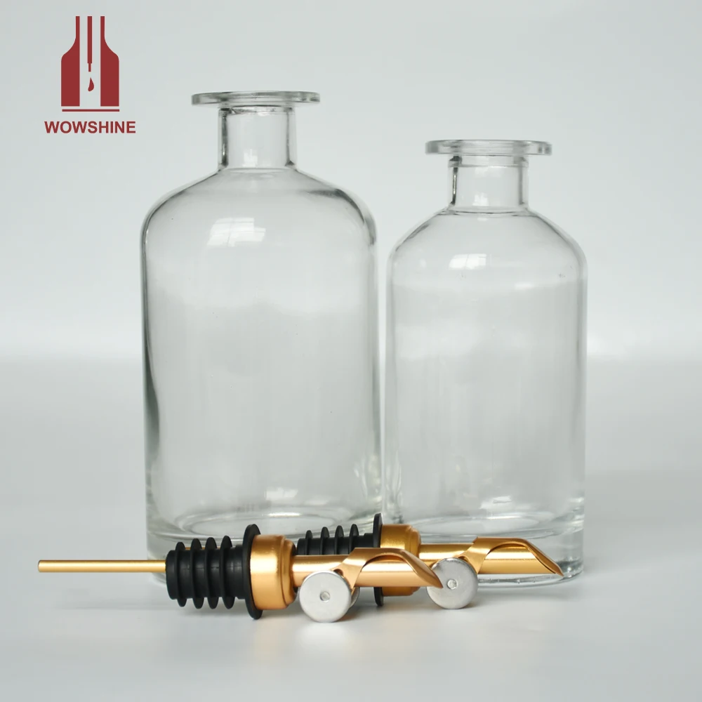 WOWSHINE New Bottle Pourer Wine Pourer Food Grade Gold Silvers +Glass bottle+Aluminium Tube